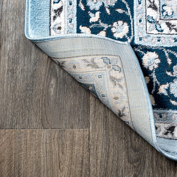 Palmette Modern Persian Floral Area Rug